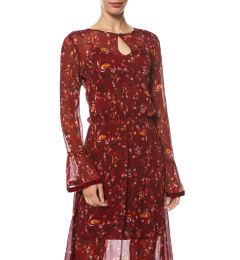 Снимка на Tommy Hilfiger Dress - SIMONE MIDI DRESS LS red