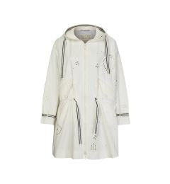 Снимка на Tommy Hilfiger Parka - ICON COTTON POLY BRODERIE PARKA white