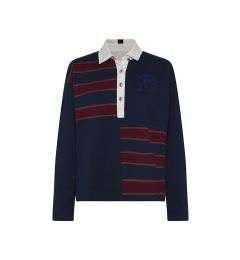 Снимка на Tommy Hilfiger Polo shirt - OVERSIZED RUGBY TOP LS patterned
