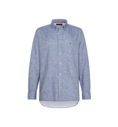 Снимка на Tommy Hilfiger Shirt - COTTON LINEN TWILL SHIRT blue