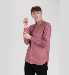Снимка на Tommy Hilfiger Shirt - FLEX JEWEL HOUNDSTOOTH SHIRT burgundy-pink