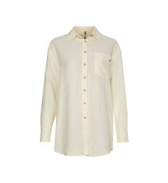 Снимка на Tommy Hilfiger Shirt - LINEN N RELAXED LONG SHIRT LS yellow