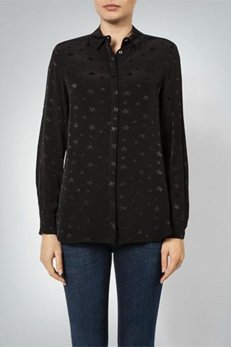 Снимка на Tommy Hilfiger Shirt - NISSE VISCOSE BLOUSE black