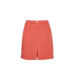 Снимка на Tommy Hilfiger Shorts - TENCEL PLEATED PULL ON SHORT orange