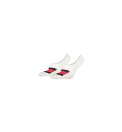 Снимка на Tommy Hilfiger Socks - TH MEN FOOTIE 2P FLAG white