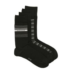 Снимка на Tommy Hilfiger Socks - TH MEN SOCK 4P TIN GIFTBOX STRIPE black