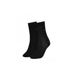Снимка на Tommy Hilfiger Socks - TH WOMEN SOCK 2P SHEER STRIPE black