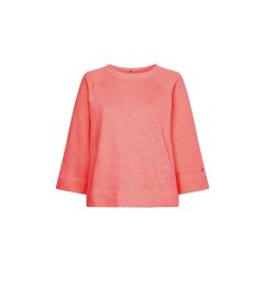 Снимка на Tommy Hilfiger Sweatshirt - RLX SLUB TERRY OPEN-NK SWTSHIRT orange