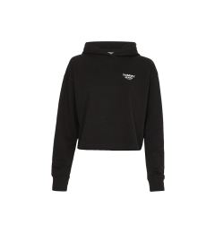 Снимка на Tommy Jeans Sweatshirt - TJW BXY CROP TAPING HOODIE black