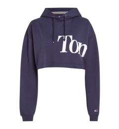 Снимка на Tommy Jeans Sweatshirt - TJW SUPER CROP BOLD TOMMY HOODIE blue