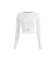 Снимка на Tommy Jeans T-shirt - TJW CROP STRAP FRONT white