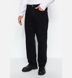 Снимка на Trendyol Black 100% Cotton Baggy Fit Jeans Wide Leg Jeans