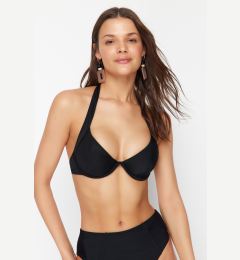 Снимка на Trendyol Black Balcony Reverse V Underwire Bikini Top