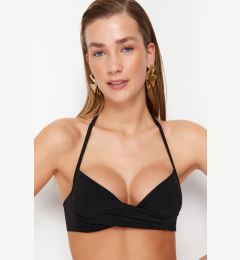 Снимка на Trendyol Black Bralette Push Up Bikini Top