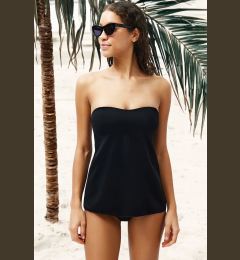 Снимка на Trendyol Black Tankini Bikini Top
