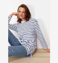 Снимка на Trendyol Blue Striped Knitted Tunic