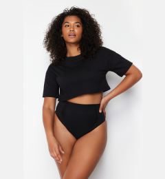 Снимка на Trendyol Curve Black High Waist Briefs