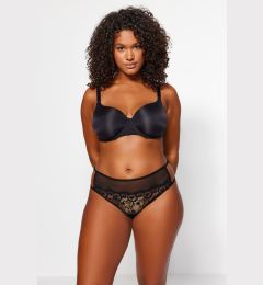 Снимка на Trendyol Curve Black Mesh Detailed Panties