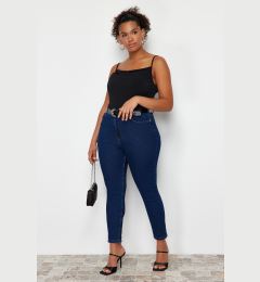 Снимка на Trendyol Curve Blue High Waist Extra Stretch Skinny Jeans