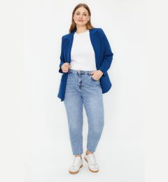 Снимка на Trendyol Curve Light Blue High Waist Mom Jeans