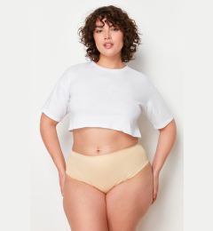 Снимка на Trendyol Curve Non-Slip Non-Slip Flexible High Waist Plus Size Panties