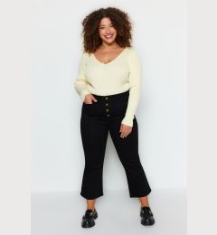 Снимка на Trendyol Curve Черно Fit дънки бикини