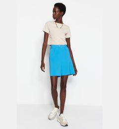 Снимка на Trendyol Dark Blue Pocketed Regular Fit Woven Shorts