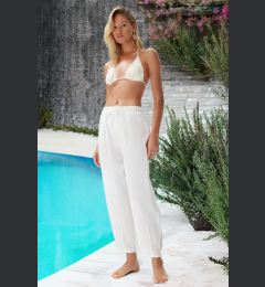 Снимка на Trendyol Ecru Weaving 100% Cotton Beach Pants