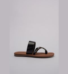 Снимка на Trendyol Genuine Leather Black Women's SlippertakS20TE0092