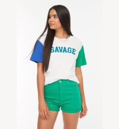 Снимка на Trendyol Green Denim Shorts
