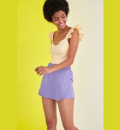 Снимка на Trendyol Lilac Waist Elastic Short & Bermuda