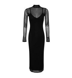 Снимка на Trendyol Limited Edition Black Shiny Stone Tulle Dress