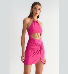 Снимка на Trendyol X Zeynep Tosun Pink Chain Detailed Cut Out Body