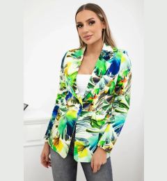 Снимка на Turecki Printed cotton jacket with a button green
