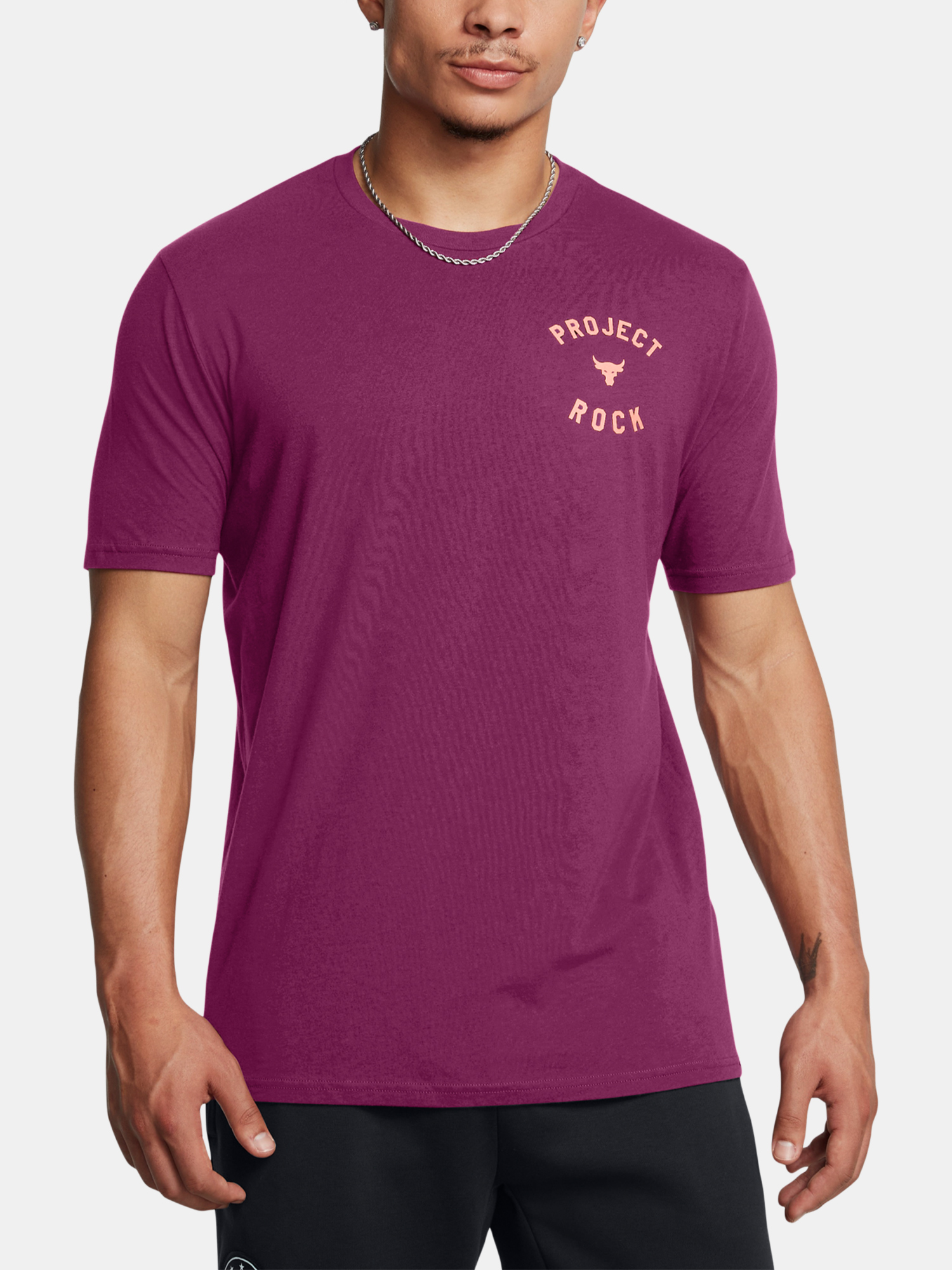 Снимка на Under Armour Men's T-shirt UA Pjt Rck 7 SS - Men's