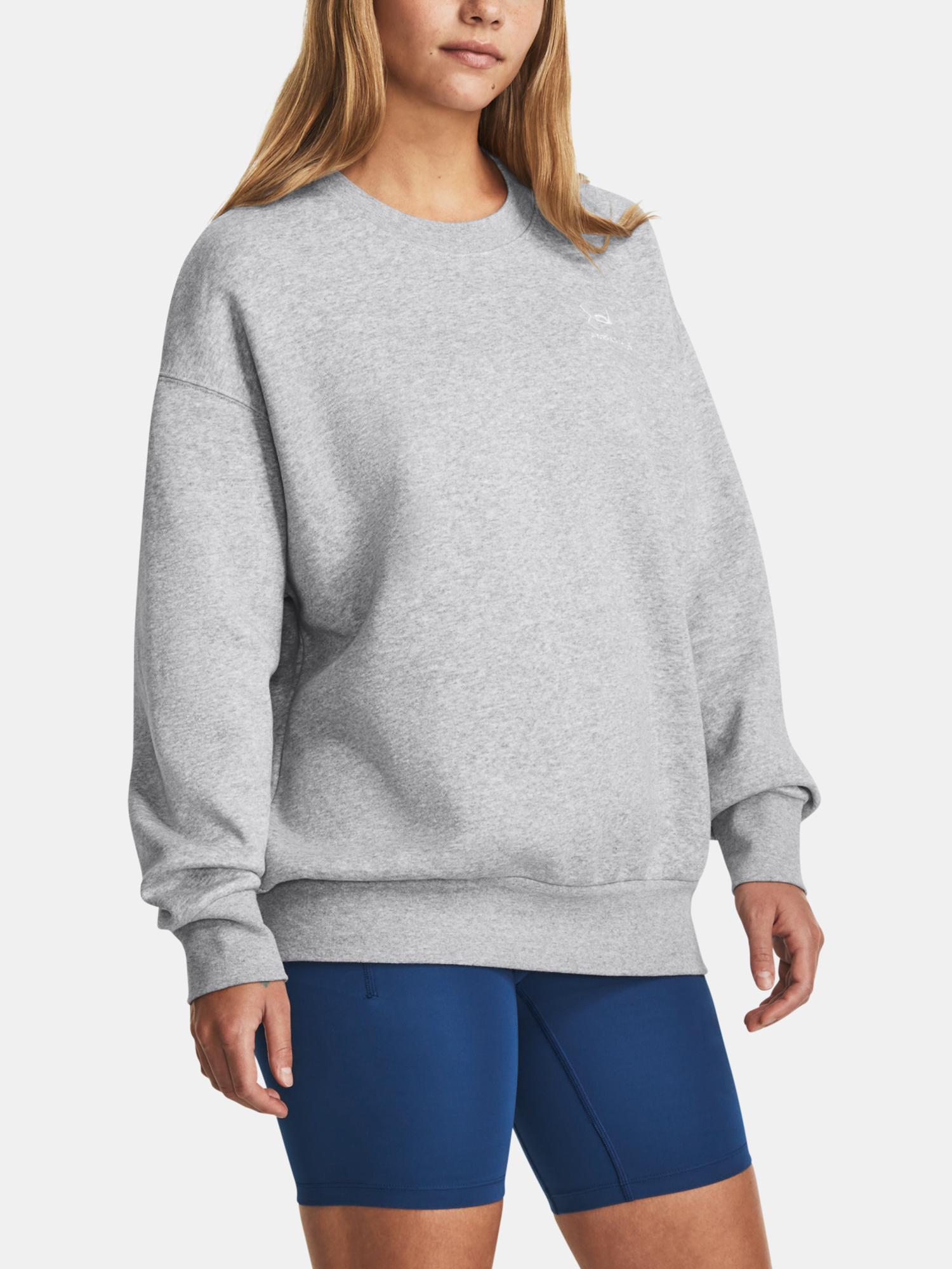 Снимка на Under Armour Sweatshirt Essential Flc OS Crew-GRY - Women's