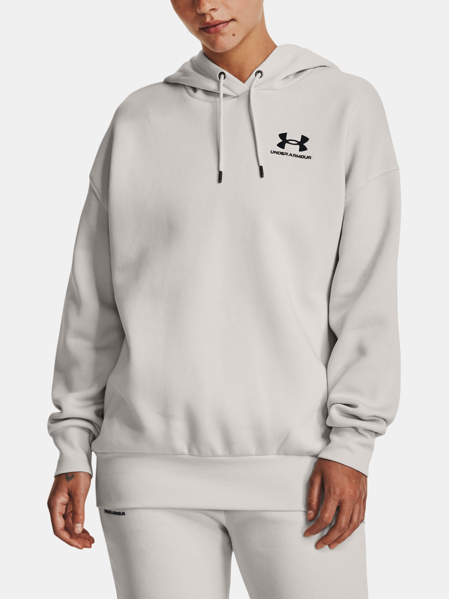 Снимка на Under Armour Sweatshirt Essential Flc OS Hoodie-GRN - Women