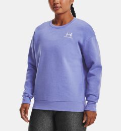 Снимка на Under Armour Sweatshirt Essential Fleece Crew-BLU - Women