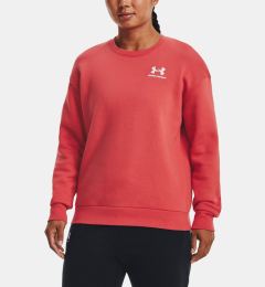 Снимка на Under Armour Sweatshirt Essential Fleece Crew-RED - Women