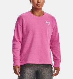 Снимка на Under Armour Sweatshirt Rival Fleece Oversize Crew-PNK - Women