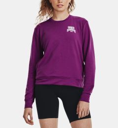 Снимка на Under Armour Sweatshirt UA Rival Terry Graphic Crew-PPL - Women