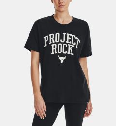 Снимка на Under Armour T-shirt Pjt Rock Hwt Campus T-BLK - Women's