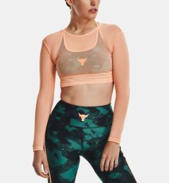 Снимка на Under Armour T-shirt Pjt Rock Sheer Mesh LS-ORG - Women's