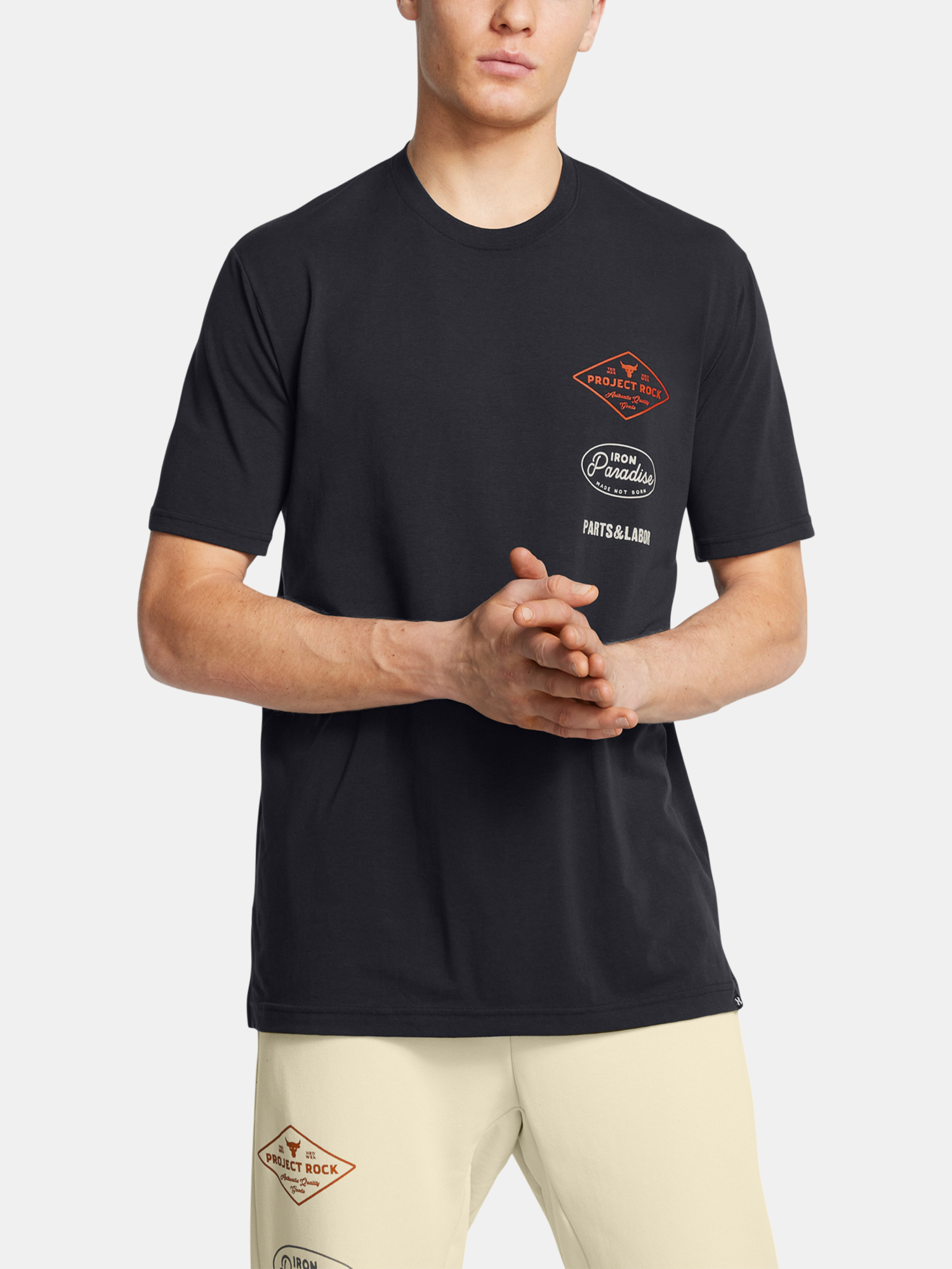 Снимка на Under Armour T-shirt UA Pjt Rck SS Tools-BLK - Men's