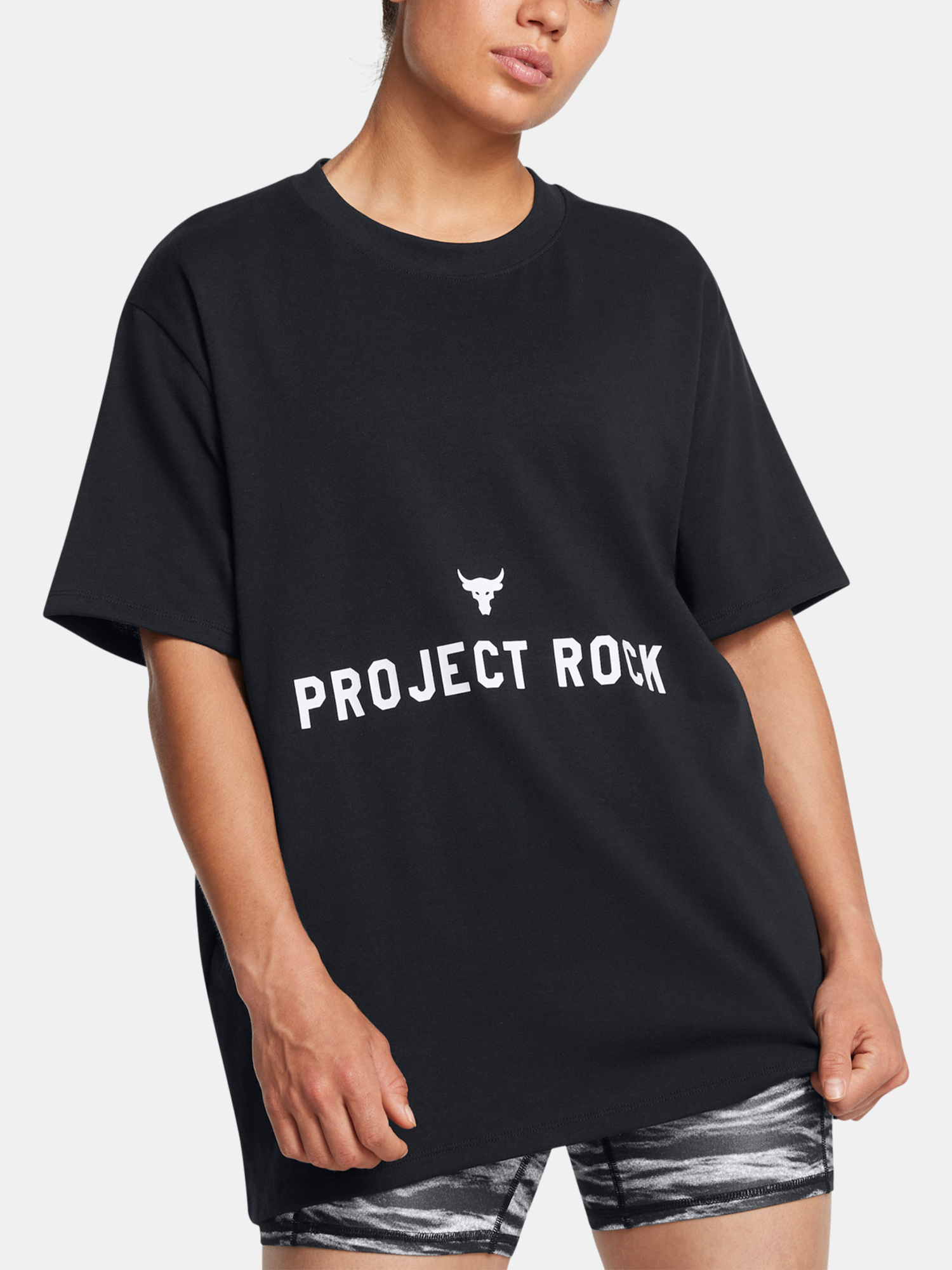 Снимка на Under Armour T-shirt UA Pjt Rck W Campus T Q3-BLK - Women's