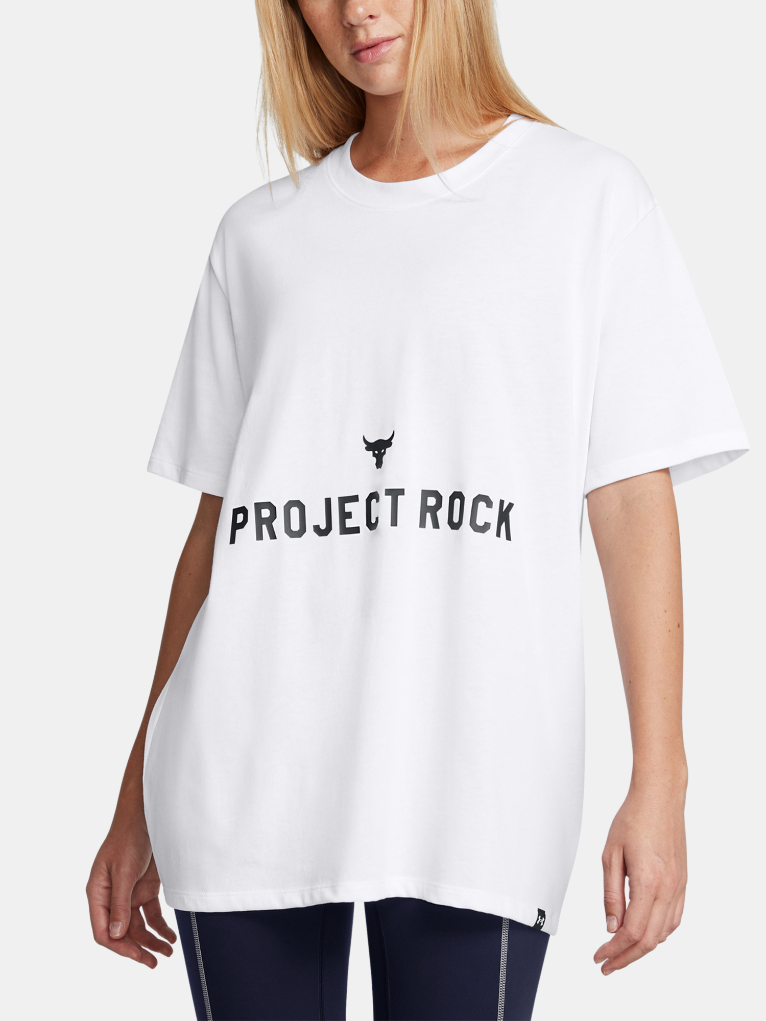 Снимка на Under Armour T-shirt UA Pjt Rck W Campus T Q3-WHT - Women's