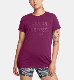 Снимка на Under Armour T-shirt UA Pjt Rck W HWT Passion SS-PPL - Women's