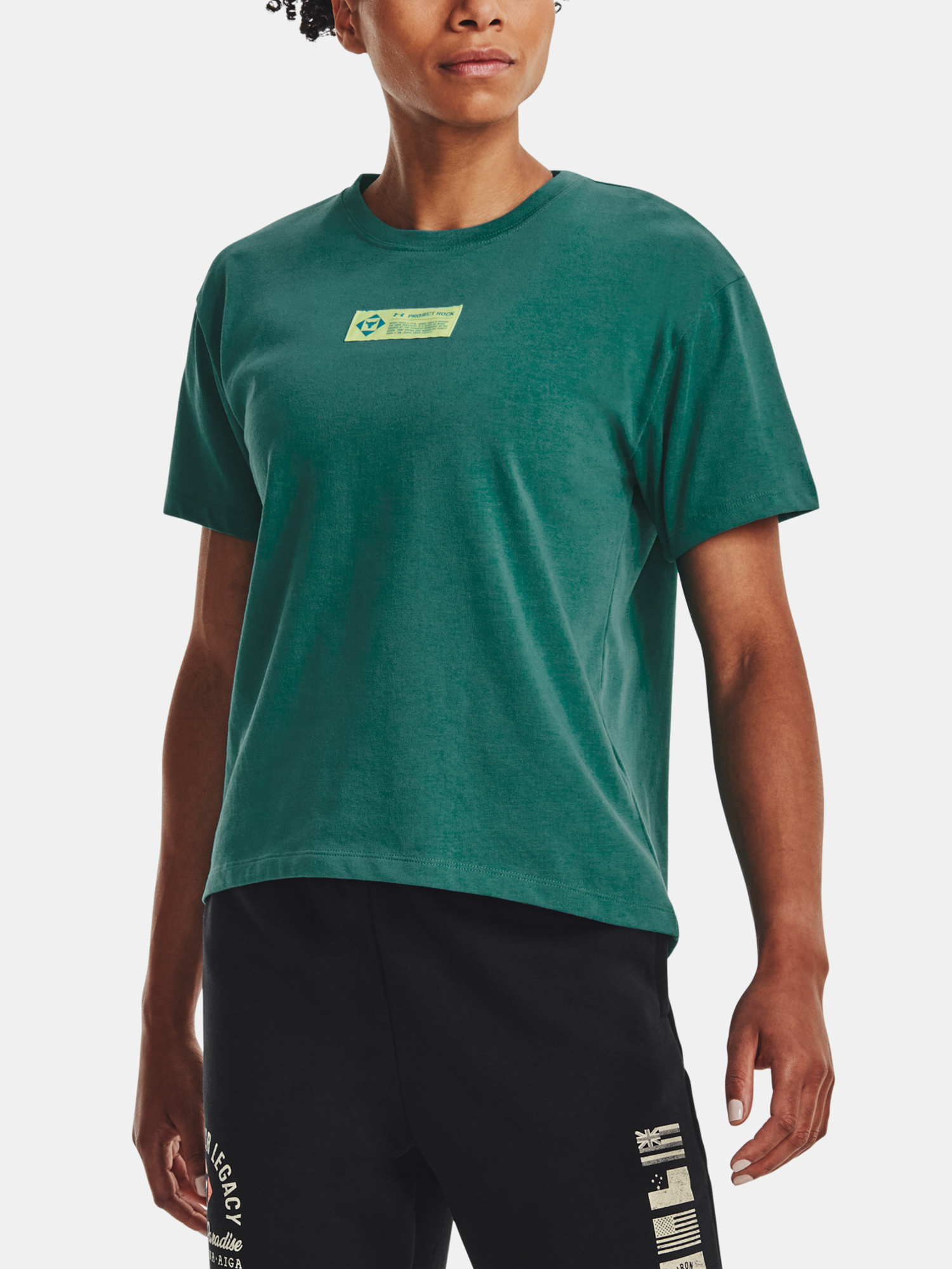 Снимка на Under Armour T-shirt UA PJT ROCK GLOBE SS-GRN - Women's