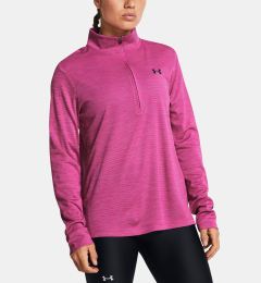 Снимка на Under Armour Tech Textured 1/2 Zip-PNK Sweatshirt - Women