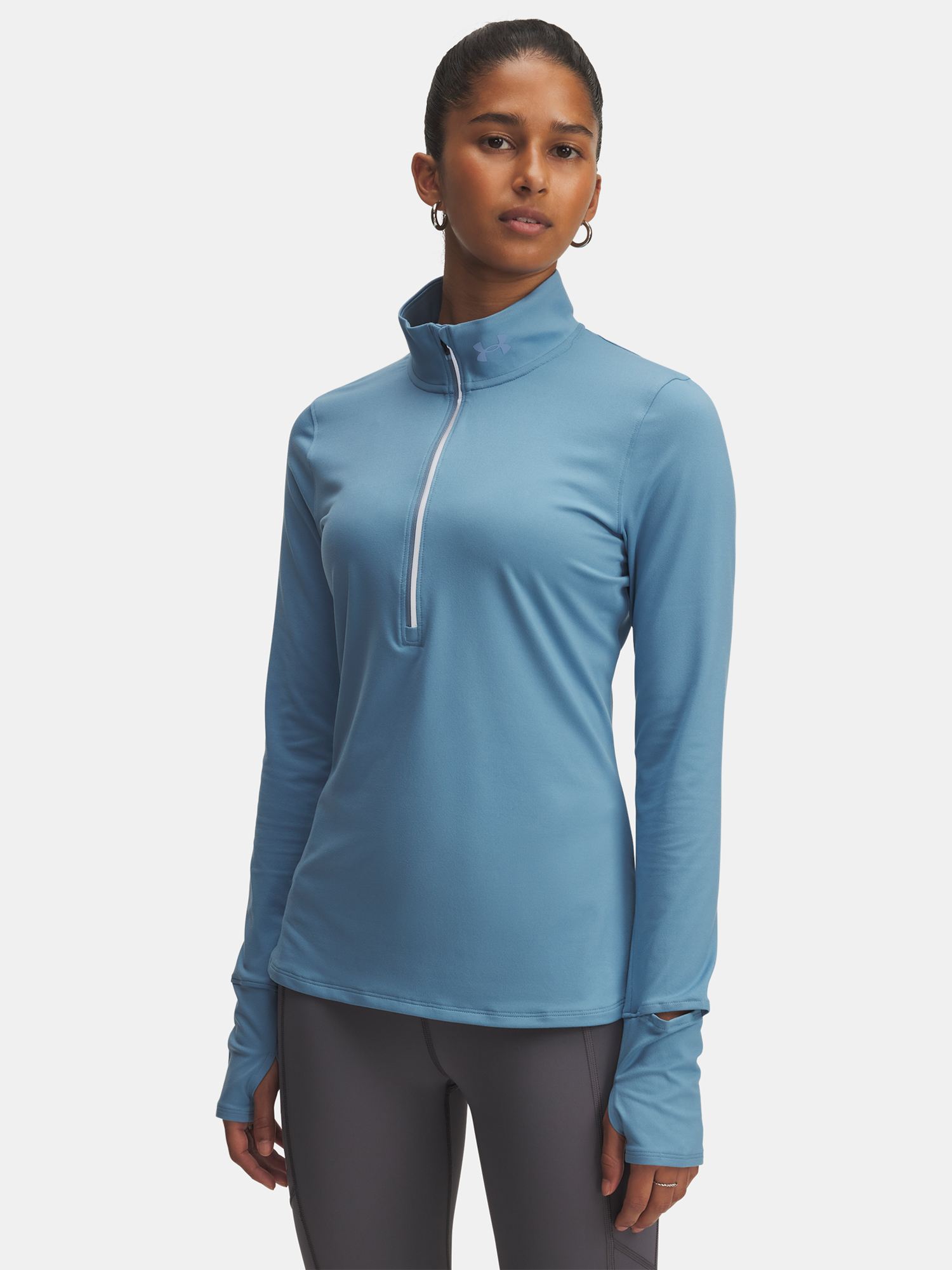 Снимка на Under Armour UA Launch Pro Half Zip-BLU Women's T-Shirt - Women's